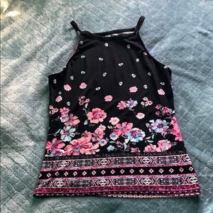 Floral tank top